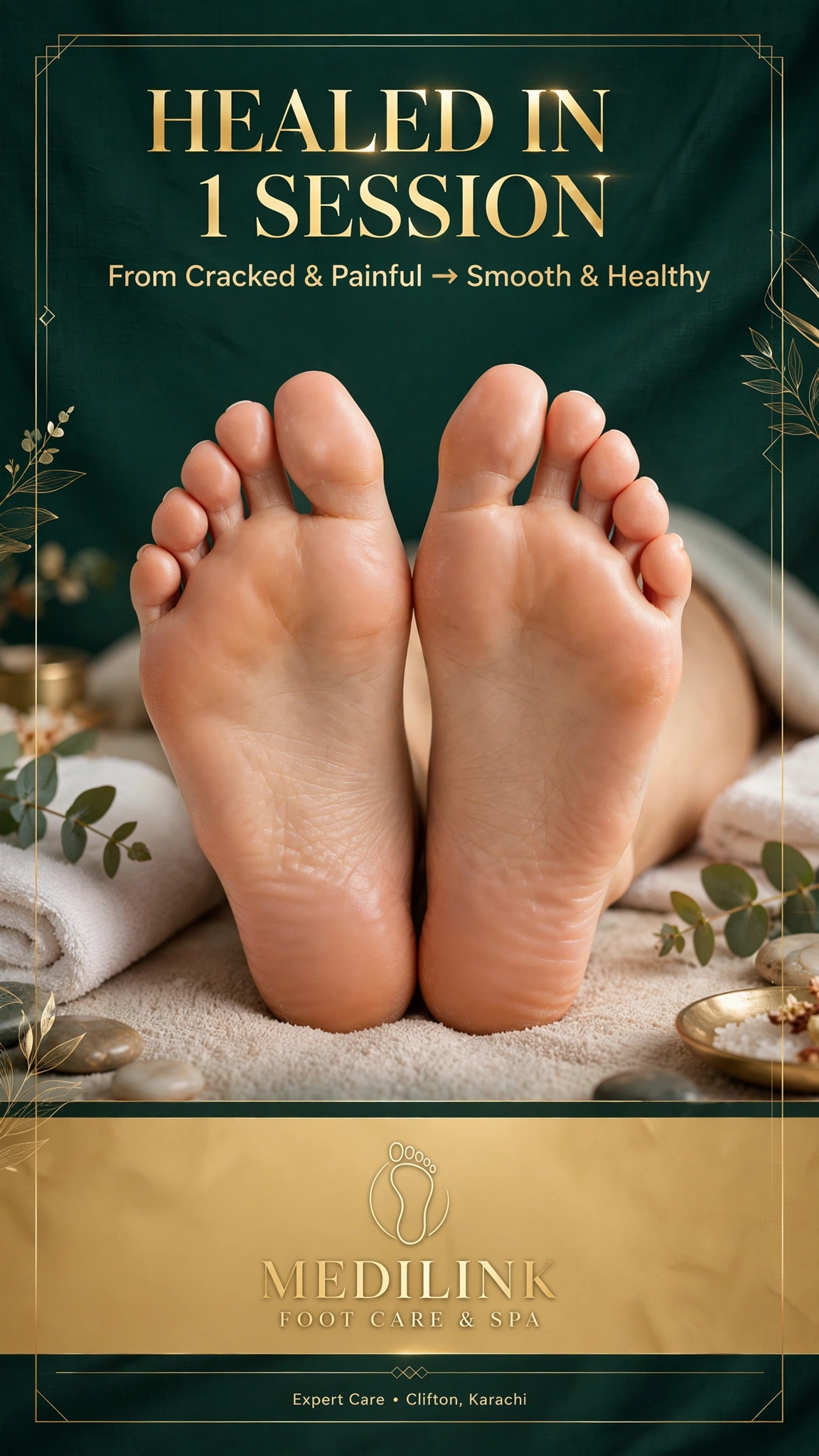 Foot care expert at Medilink